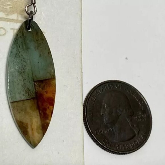 Nordland Tides Earrings Dangle/Drop Style Acrylic Teardrops Fashion Jewelry NWT - Picture 2 of 8